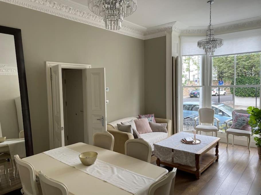 Stylish 3-Bedroom Flat In Kensington London Luaran gambar